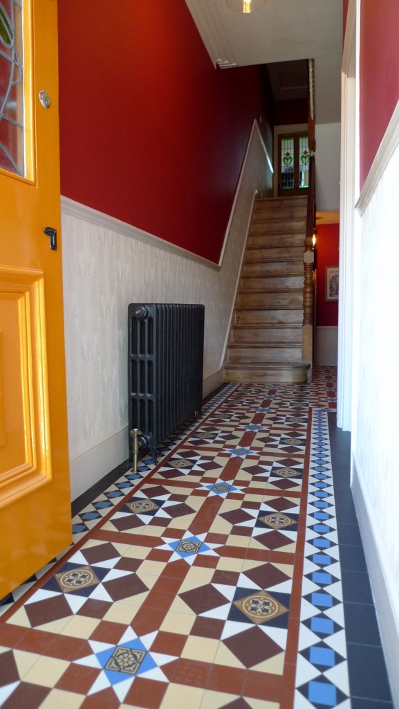 Victorian Reproduction Mosaic Hallway and Path Brockley Peckham Dulwich