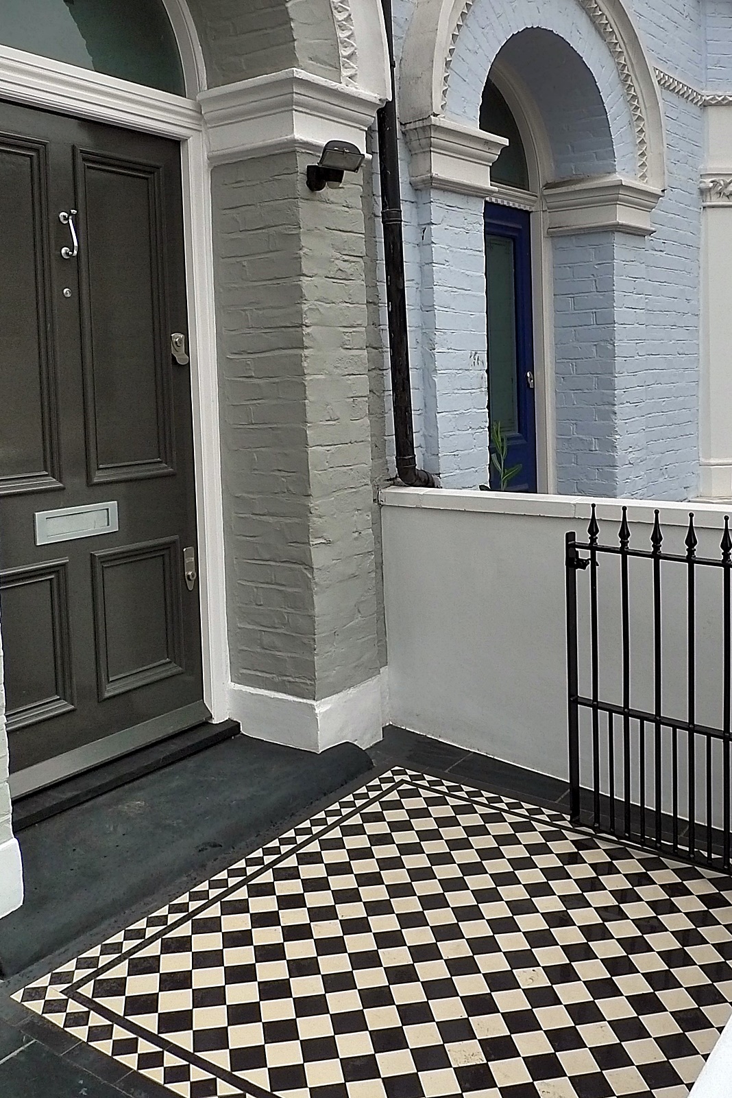 Victorian restoration multi colour mosaic London Chelsea Fulham