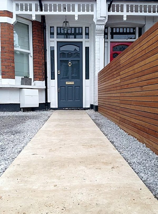 Limestone Front Garden Style London Paving Company London Garden Blog
